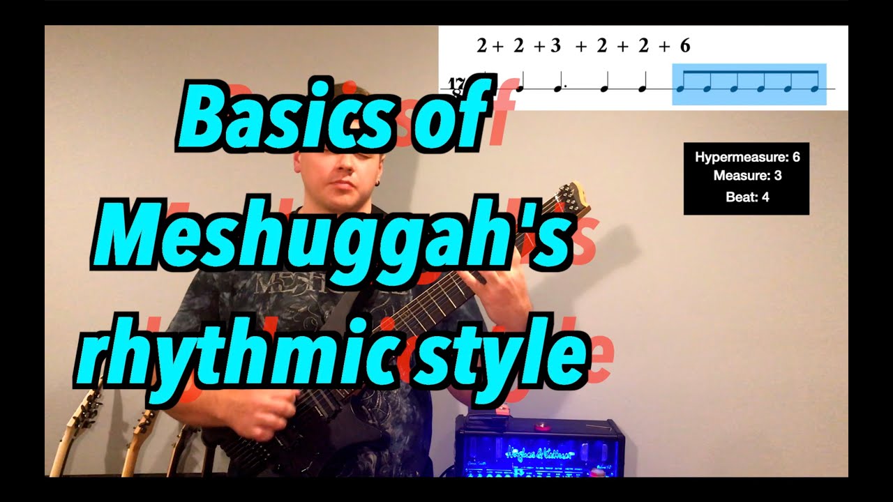 Введение в ритмический стиль Meshuggah