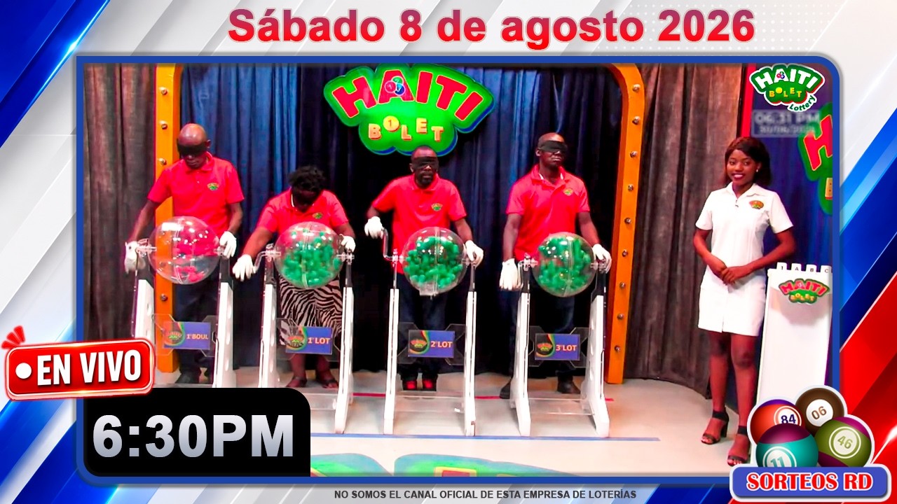 Haiti Bolet en Vivo | S&aacute;bado 8 de agosto 2026 -- 6:30PM