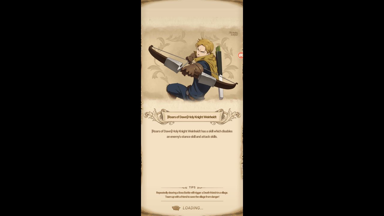 7 Deadly Sins Weinheidt Unique Skill Sniper