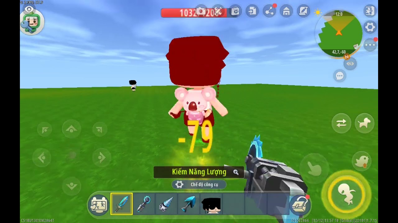 Luyện lại pvp mini world:))