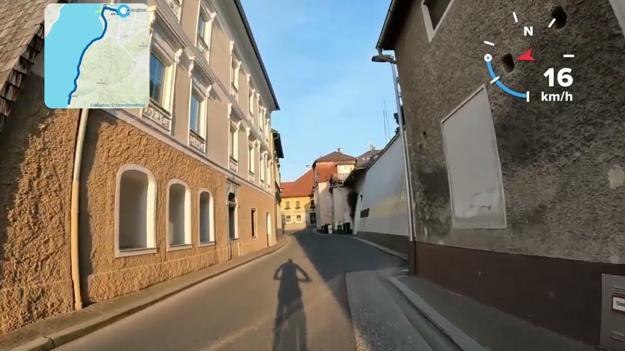 Fahrradfahrt von Schörfling am Attersee bis Tallaberg