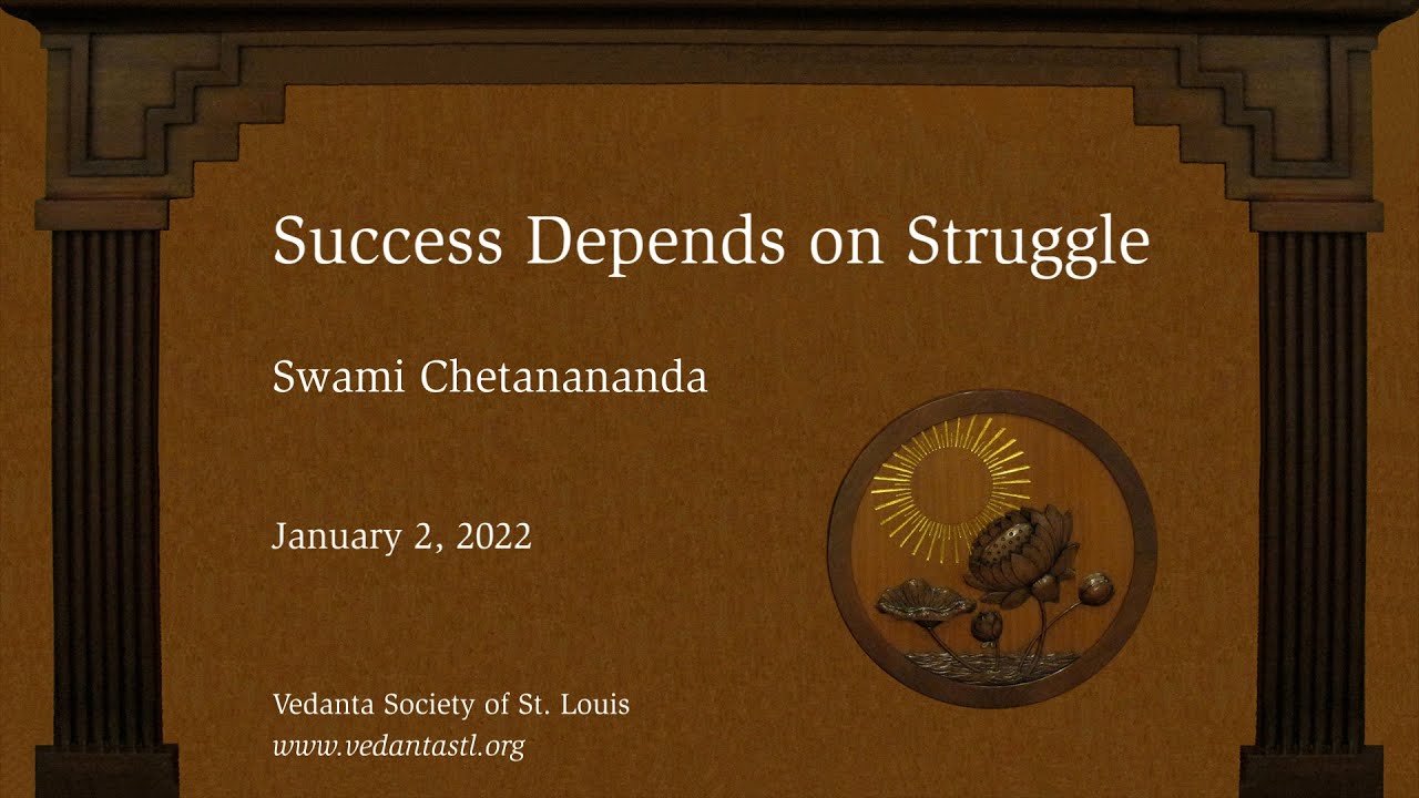 Success Depends on Struggle