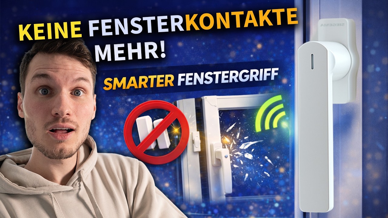 Braucht man &uuml;berhaupt noch Fensterkontakte? (SIEGENIA + Home Assistant Test)