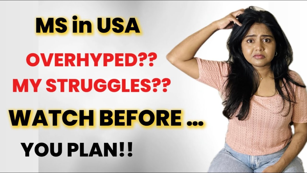 MS in USA: Is It Overhyped? My Personal Struggle | Telugu