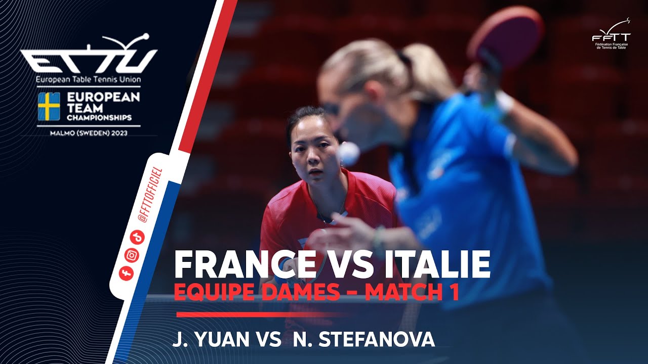 Jianan YUAN vs Nikoleta STEFANOVA | France-Italie | Malmö 2023
