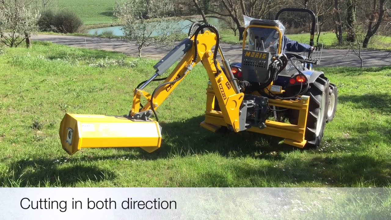 FEMAC - RETROESCAVATORE CON TRINCIATRICE, BACKHOE WITH MULCHER