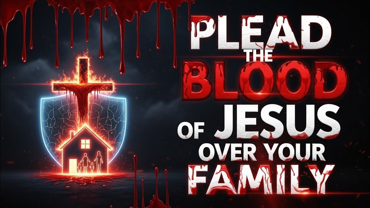 Plead The Blood of Jesus Over Your Family: Protection against all evil and spiritual attacks