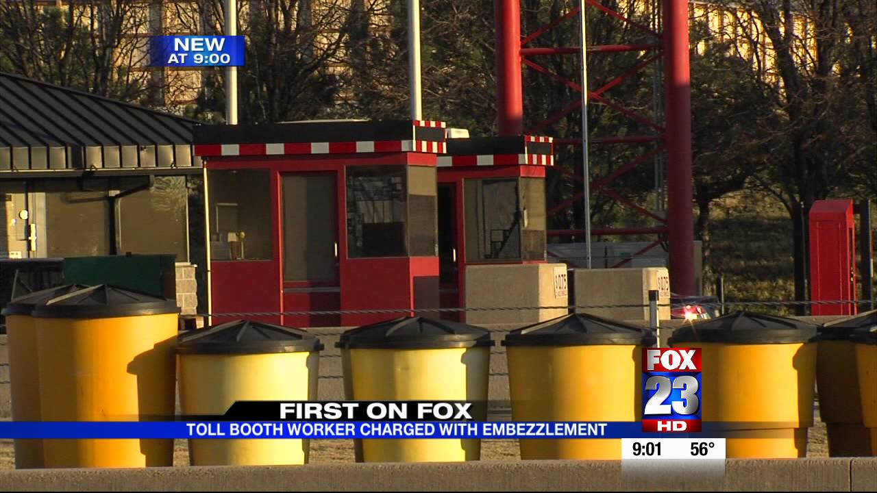 Former toll booth worker charged for stealing money