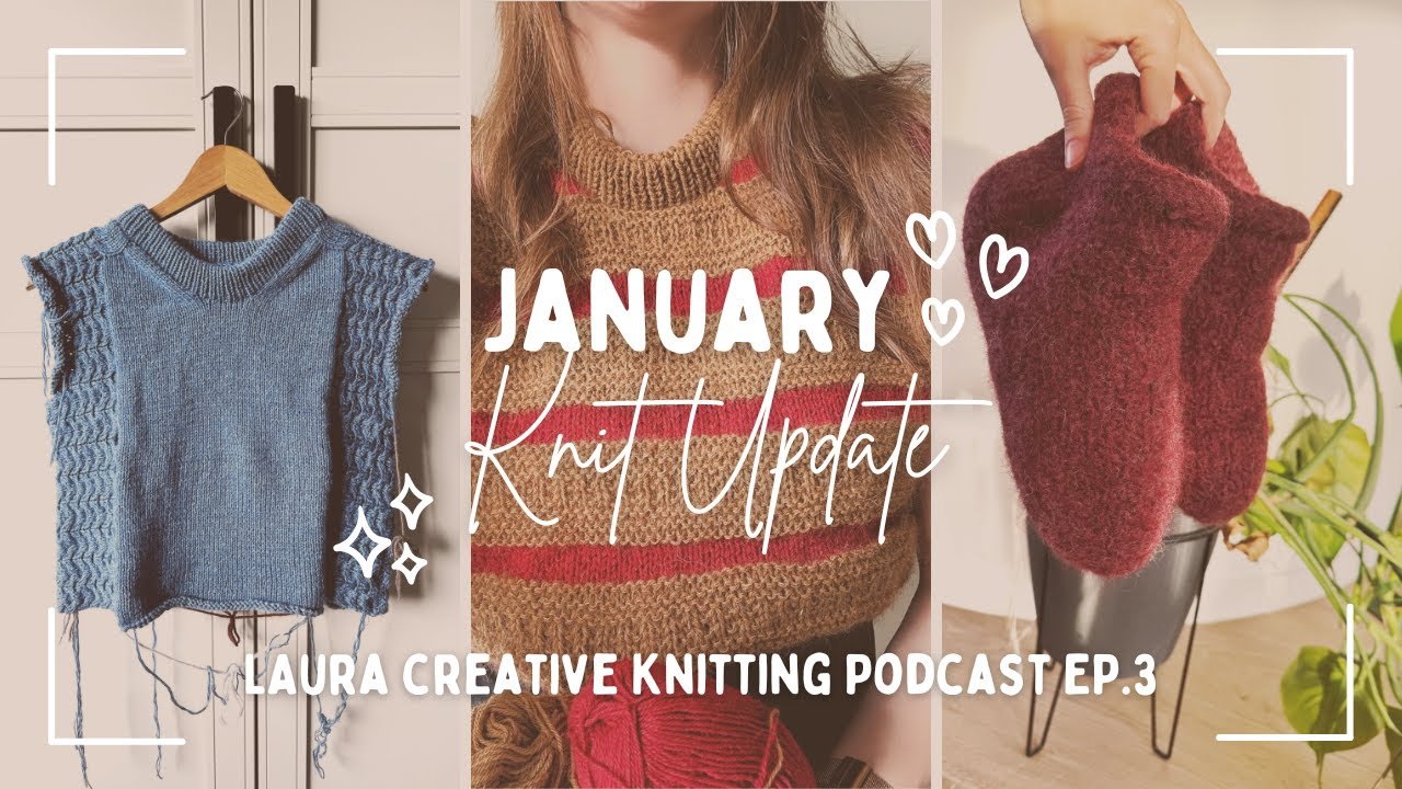 January Knitting Update 🧶 | Sweater WIPs & New Cast-Ons (Ep. 3) | Stornoway, Stamford, and more...