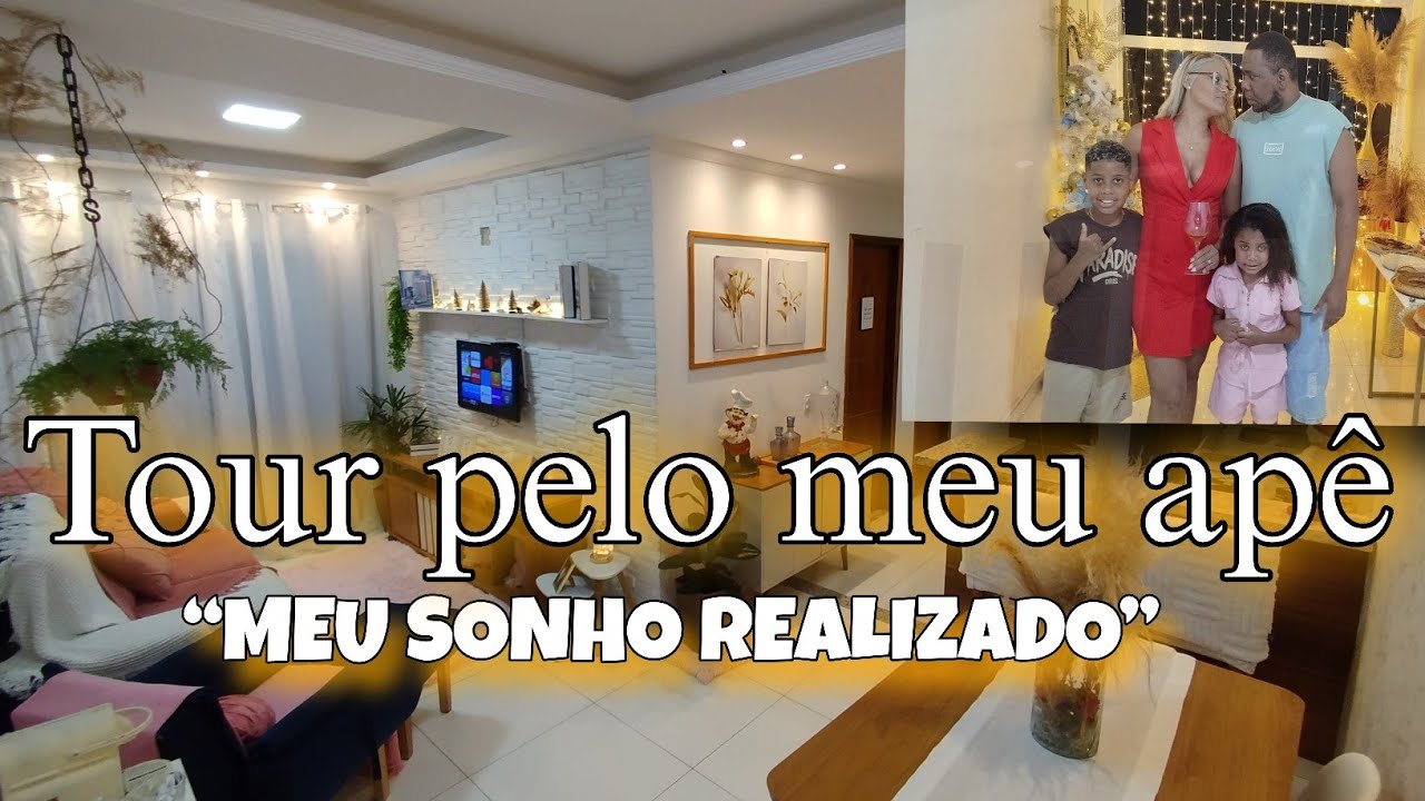 Tour pelo meu apartamento | Um Dia Foi Só Um Sonho… Hoje É Meu Lar 🏠✨ 