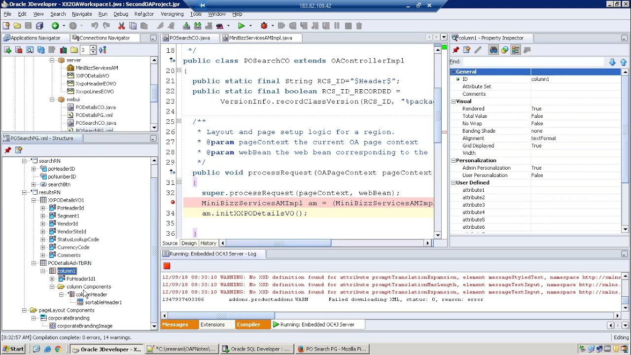 OAF - E-Business Suite R12.2.* Mini Project - Session 2