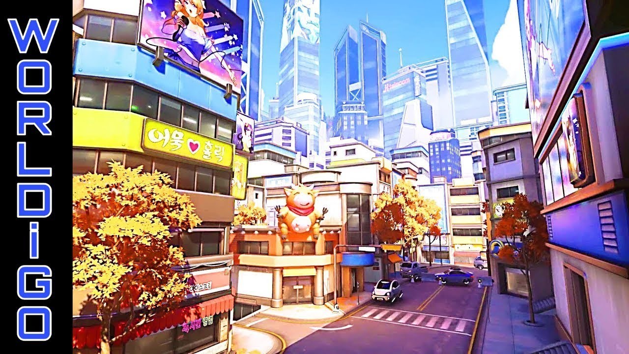PS4 and Xbox one | OVERWATCH: Busan Trailer 2018 (New Control Map)