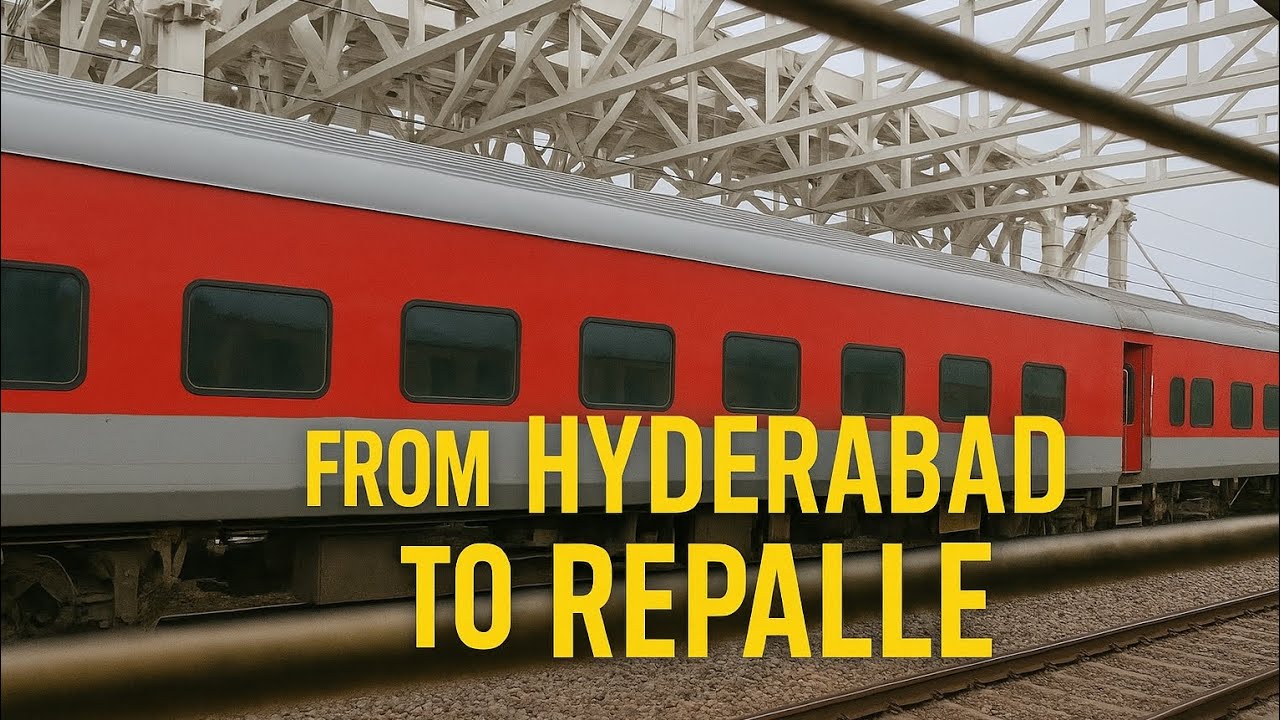 From Hyderabad to Repalle: A Scenic Train Journey Through Time & Nature