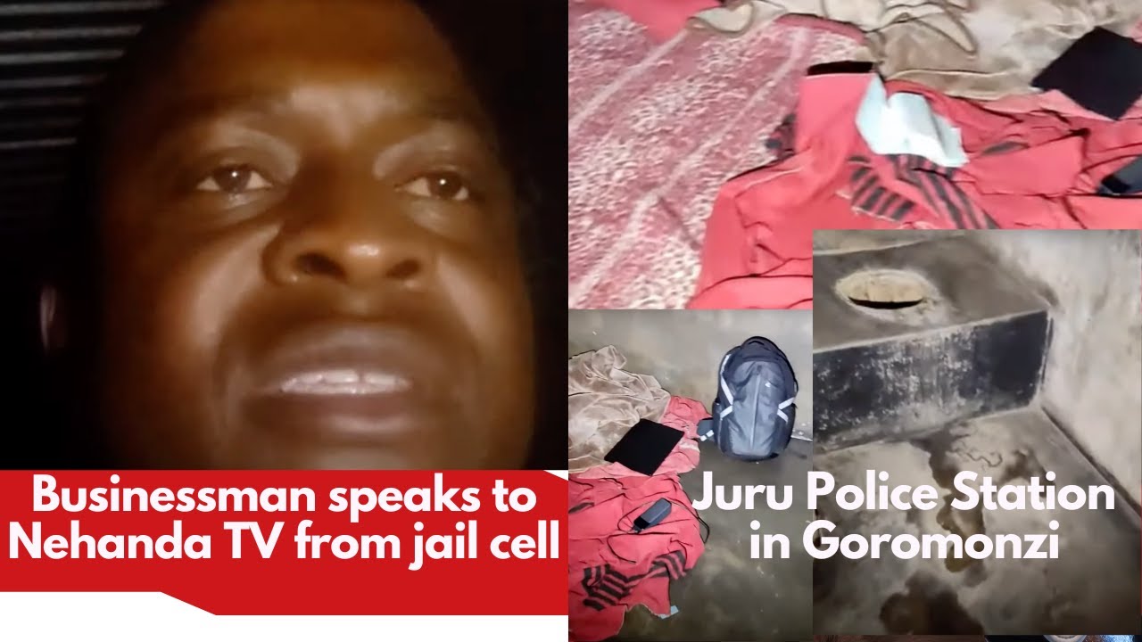Businessman Clark Makoni speaks to Nehanda TV from jail cell despite claiming he is the victim