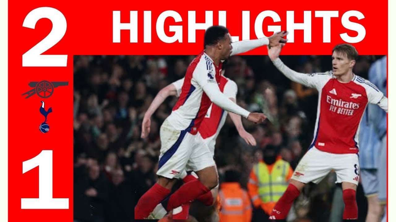 Arsenal vs Tottenham 2-1 | North London Derby 2025|Premier League Highlights| All Goals & Highlights