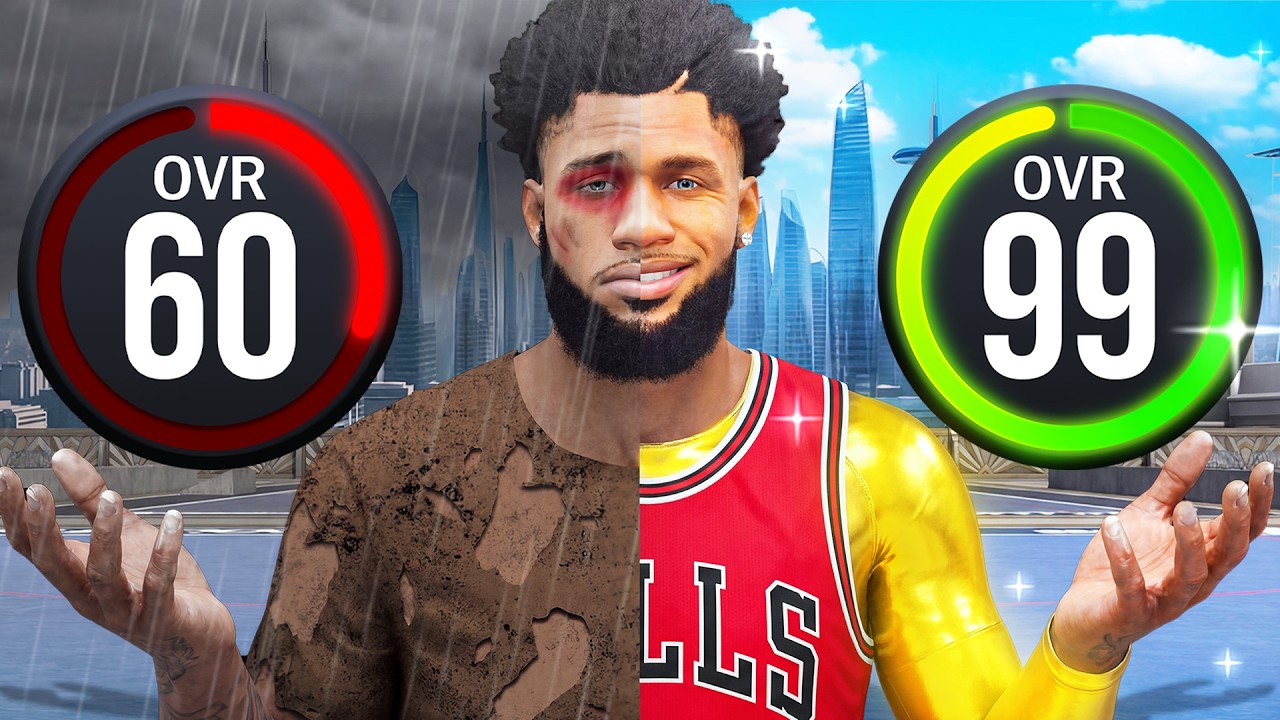 Going From 60 to 99 Overall in 1 Video... (NO MONEY SPENT)