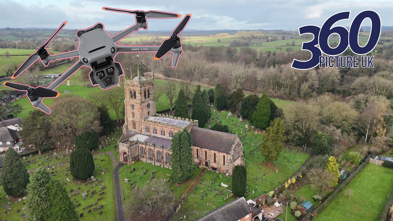 Eccleshall Drone Flight in 4K