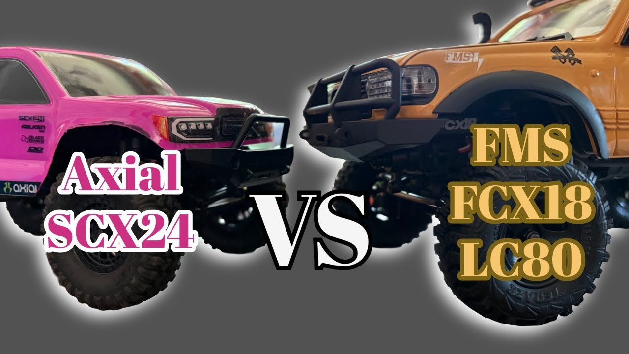 FCX18 vs SCX24! Who's better for the beginner?