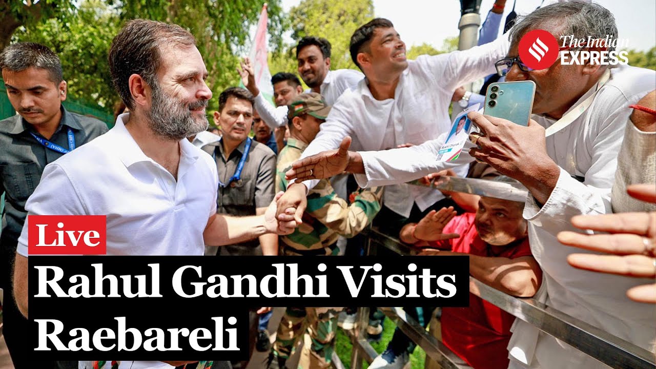 Rahul Gandhi Visits Raebareli, Meets Family Of Martyr Captain Anshuman Singh