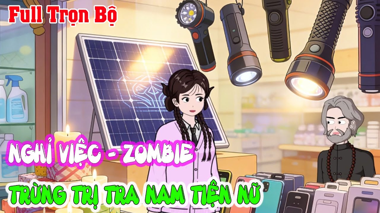 NGHỈ VIỆC TRƯỚC TẬN THẾ ZOMBIE TRỪNG TRỊ CẶP MÈO MẢ GÀ ĐỒNG Full Trọn Bộ|Sóng Review Anime