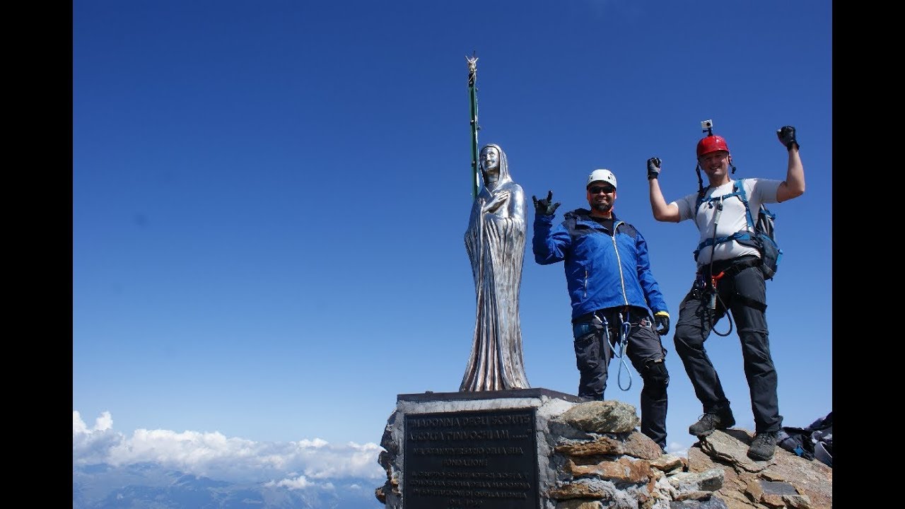 Via Ferrata on Monte Emilius (3559m)