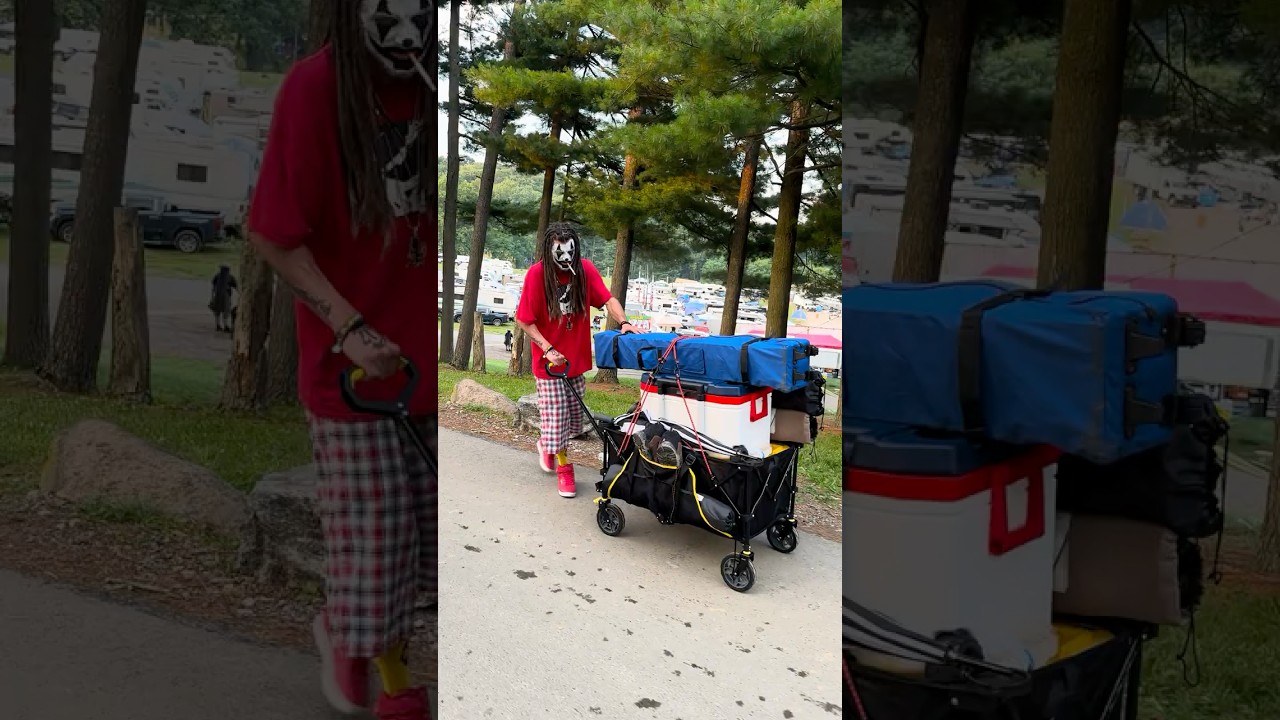 Встречайте Джаггало! День переезда на Gathering 🎪🤡