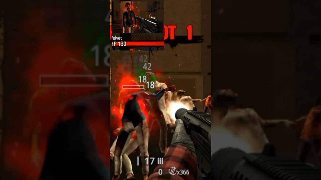 ( Zombie Hunter D-Day ) I Fight opponent zombie survive 😱