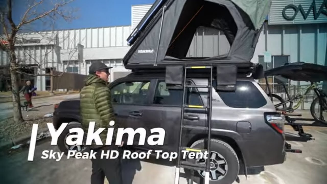 Палатка Yakima SkyPeak HD для крыши — первые взгляды на зимнюю выставку OMA 2025