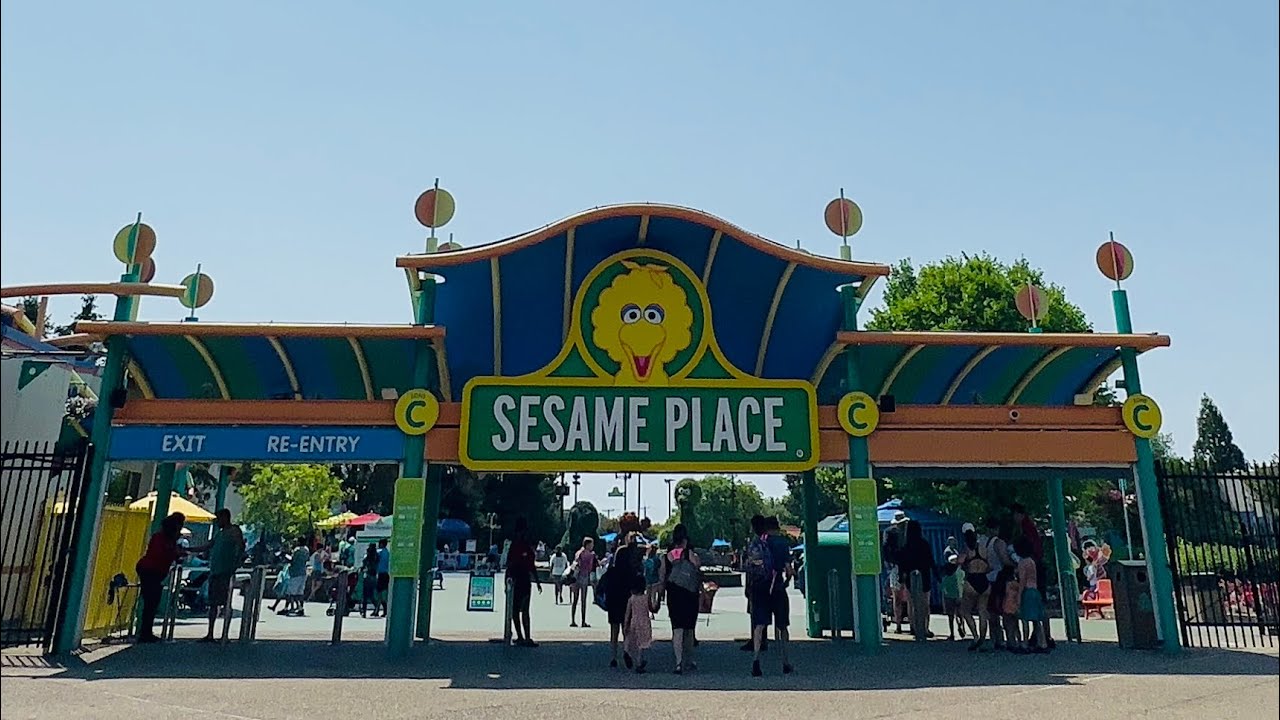 Sesame Place Philadelphia 2023 Walkthrough w/ Sights & Sounds in 4K - Hulmeville, PA