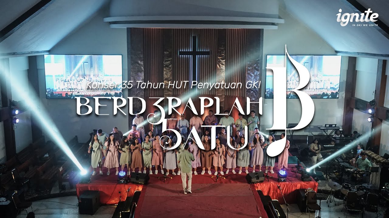 [LIVE] BERDERAPLAH SATU: Konser 35 Tahun HUT Penyatuan GKI