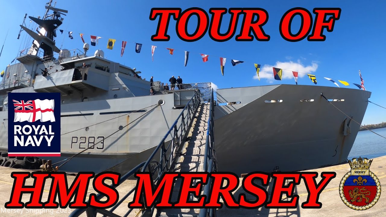 A Tour Of HMS Mersey -  A Look Inside The Royal Navy's Offshore Patrol Vessel