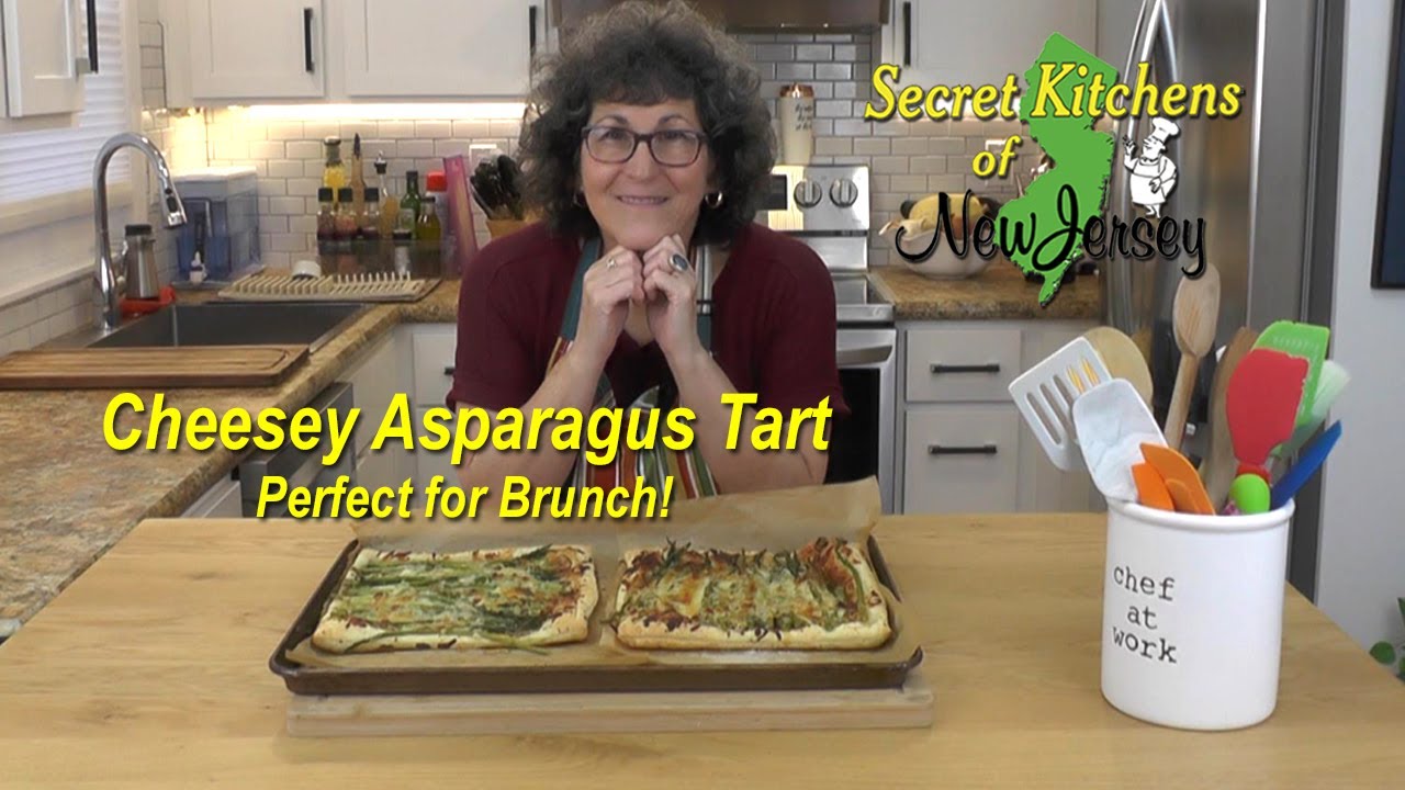 Cheesy Asparagus Tart