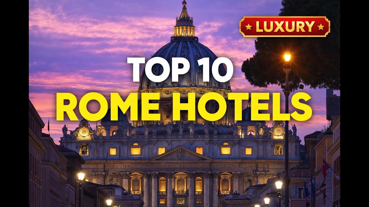 Rome 10 of the Best Hotels - Italy travel