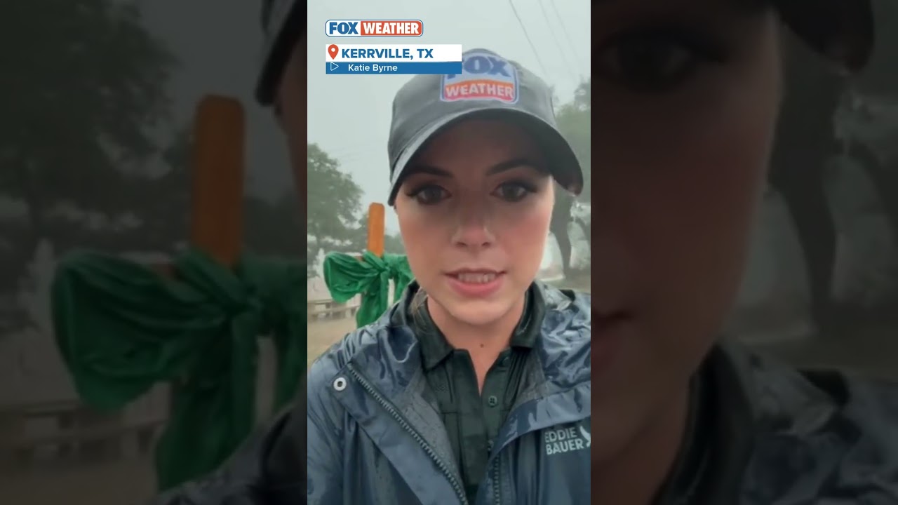 PUNCH TO THE GUT: Live in Kerrville, Texas with new flooding threat #texas #texasflooding #weather