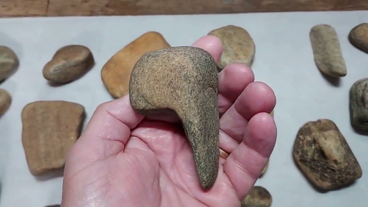 Native American Stone Tools And Artifacts ~ TWO OF A KIND !