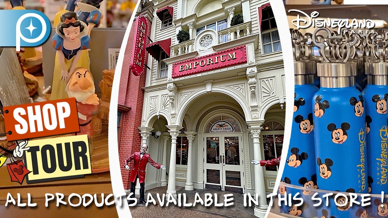 👜 Disneyland Paris SHOP TOUR: Emporium at Disneyland Park 2026