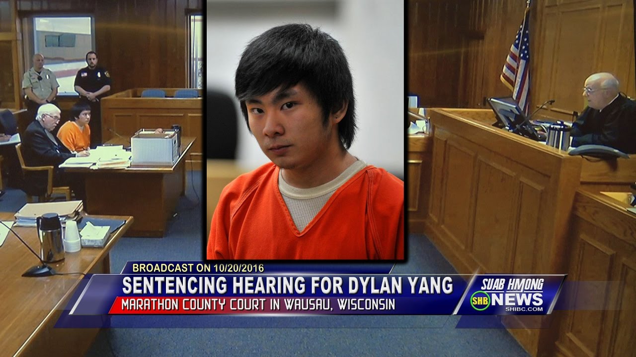 SUAB HMONG NEWS: Judge LaMont Jacobson sentenced Dylan Yang to 30 Years - 10/19/2016