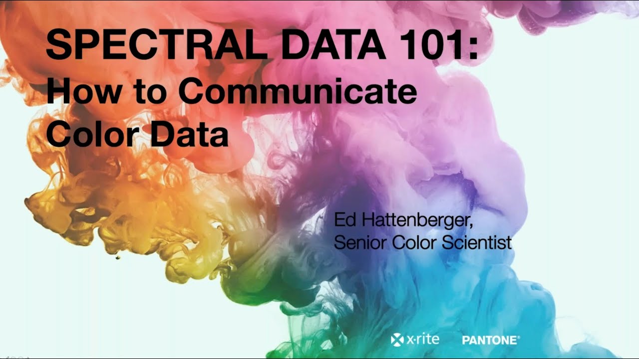 Spectral Data 101:  How to Communicate Color Data
