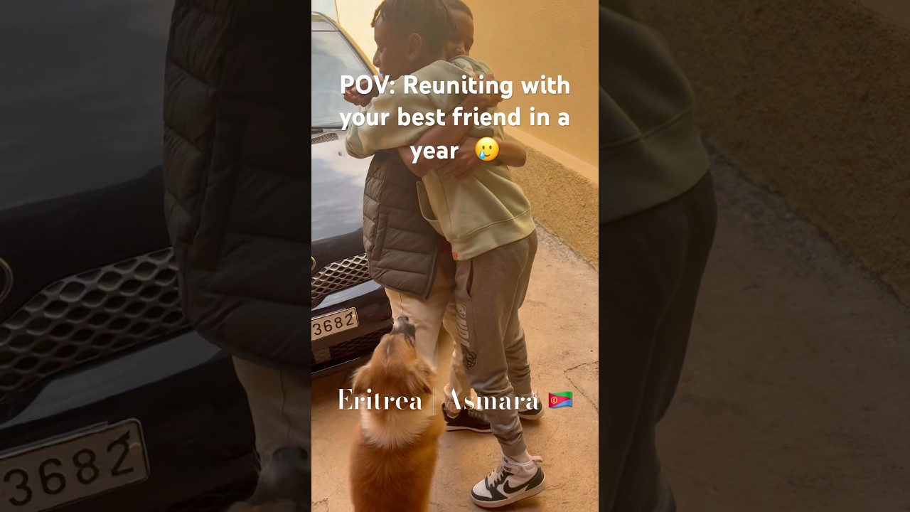 Reuniting with my best friend in Asmara, Eritrea 🇪🇷! #foryou #besties #fyp #shorts #eritrea