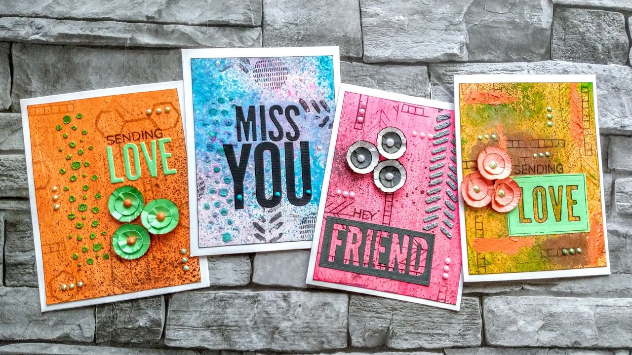 Tonic Studios Stamp Club 5 - Backgrounds and Borders