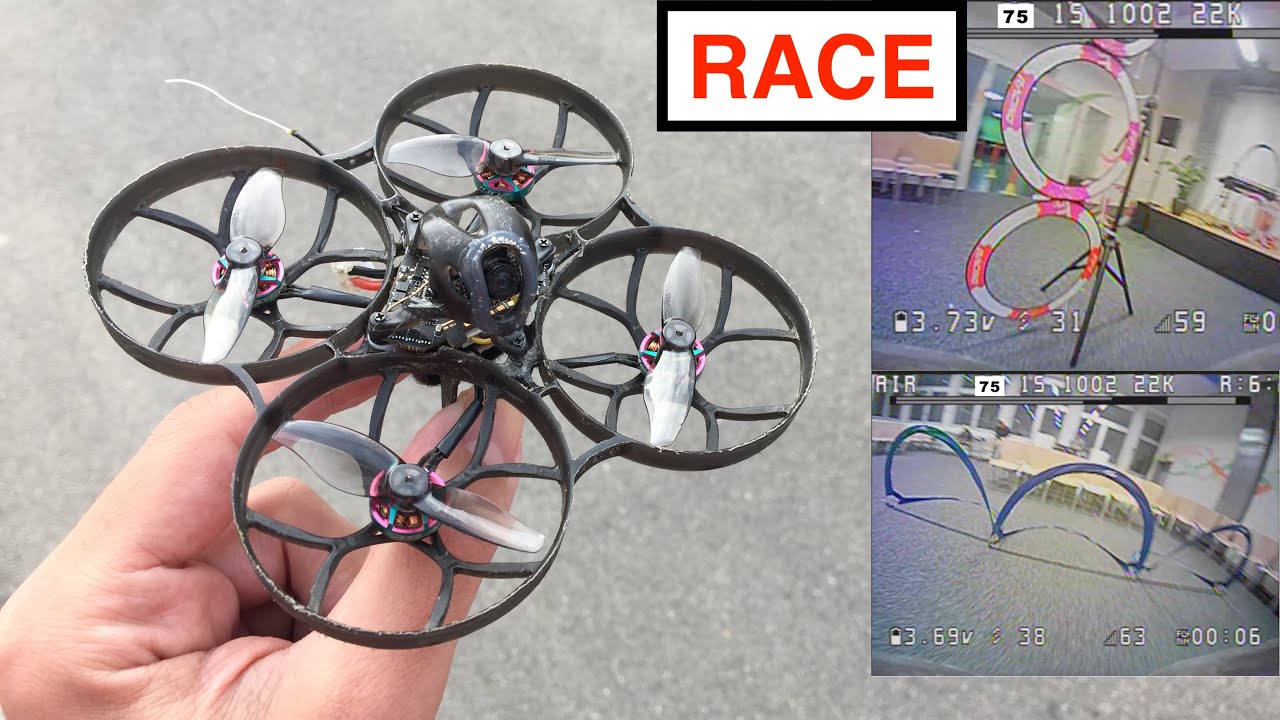 Tiny Whoop Race | 75mm 1002 22k | 85mm 1002 19k | 85mm 2S 1102 13,5k