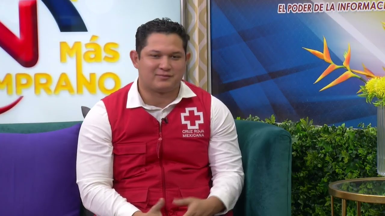 ENTREVISTA CON ADOLFO LEÓN, COORDINADOR DE CAPACITACIÓN CONTINUA CRUZ ROJA MEXICANA