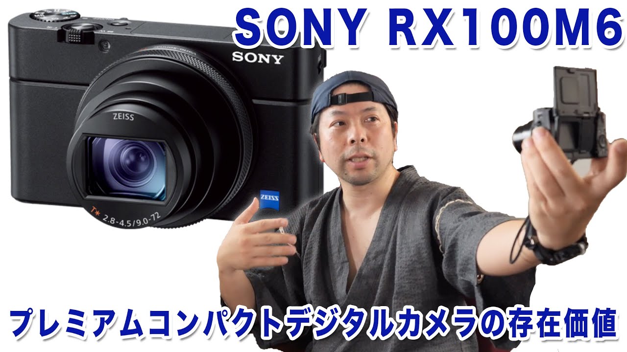 【カメラ】10万円のコンデジの存在とは！SONYのRX100M7の前にRX100M6を使ってみての写真と動画の感想！