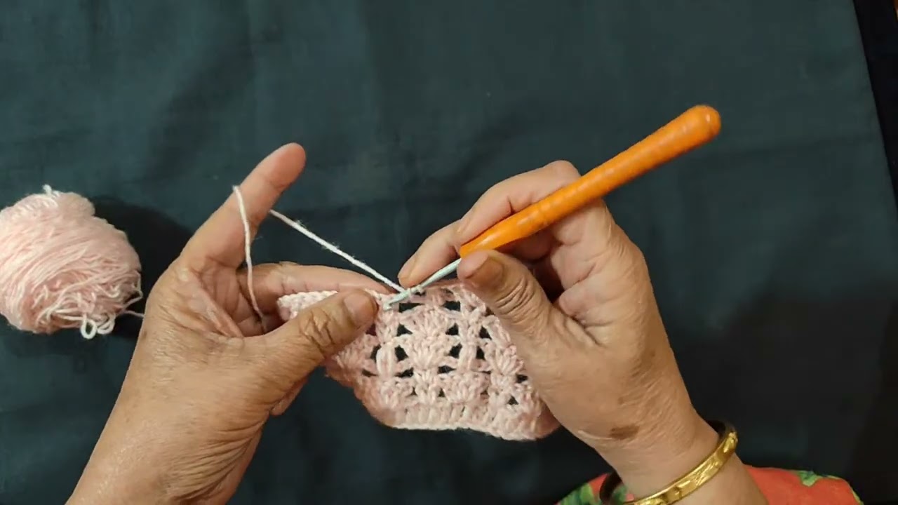 Highlight 11:54 – 16:56 from crochet with Jyoti is live on hai welcome to my live