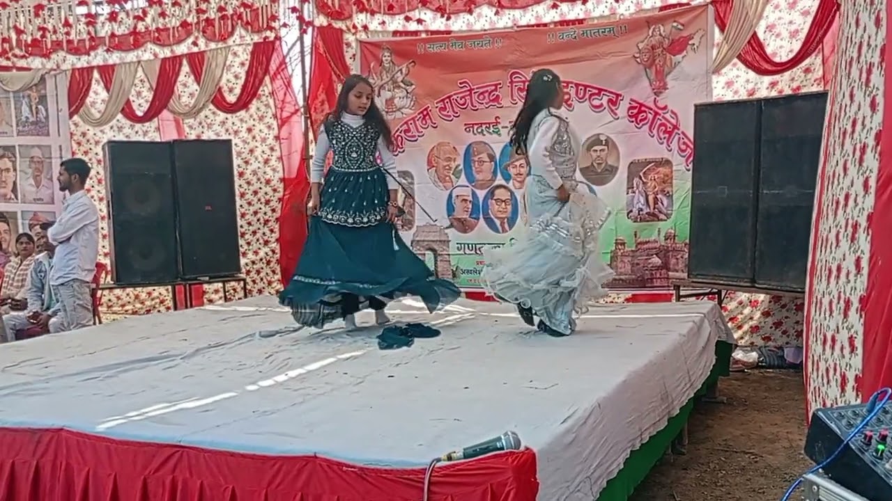 #N.R Inter College 🔥#nadrai❣️#26january  program😍 #forchunar layo song