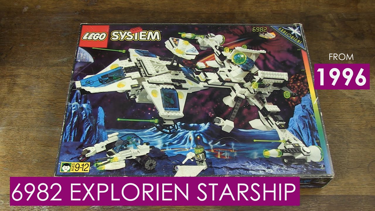 LEGO 6982 Explorien Starship – The Most Ambitious Space Set of 1996? #lego #ExplorienStarship