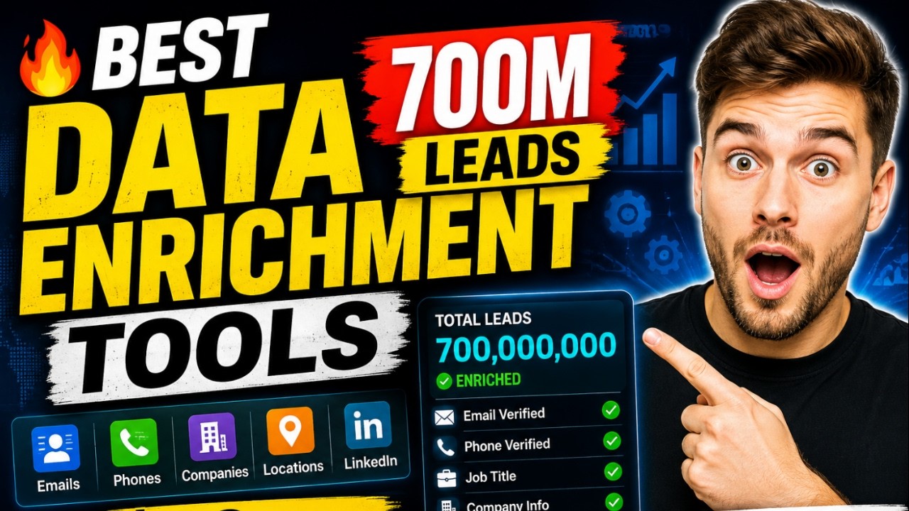 🔥 Best data enrichment tools: 700M Leads [$99/Mo] | Conversion Blitz - Best New AI Tools