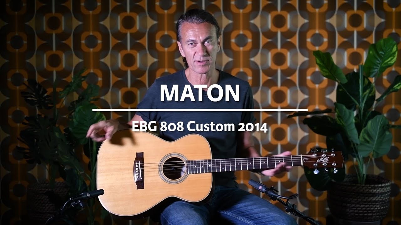 Maton Custom Shop EBG808 2014 played by Erwin van Ligten | Demo @ The Fellowship of Acoustics