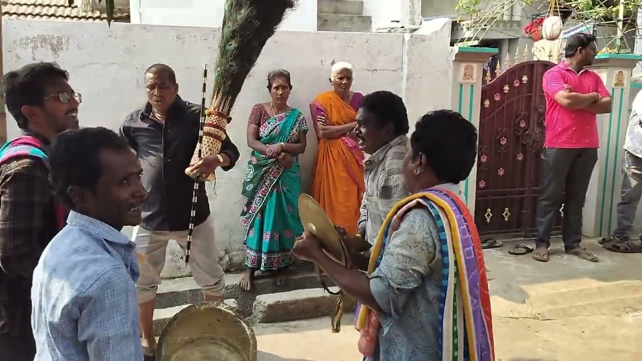 🙏మహాశివరాత్రి సందర్బంగా, గంగమ్మతల్లి గుడి దగ్గర తాళల పాట👈