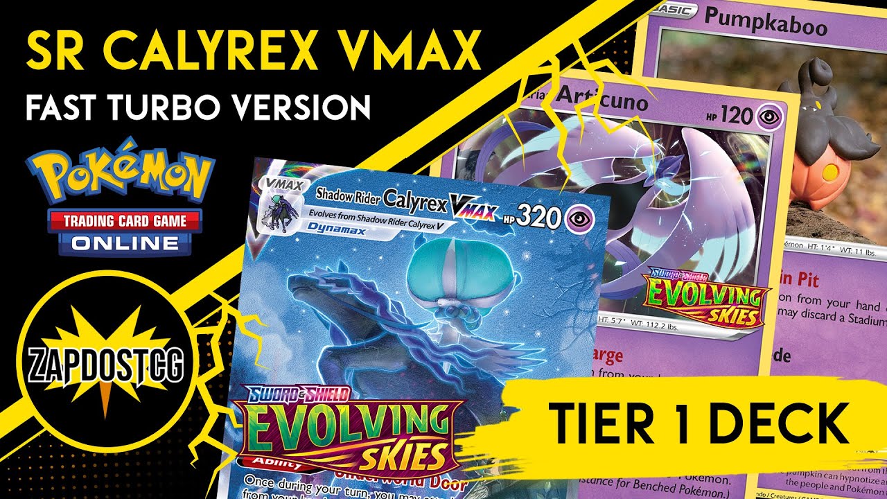 Колода Turbo Shadow Rider Cayrex VMAX = 8 ЭНЕРГИЙ ЗА ХОД!? После ротации (ККИ Покемон)